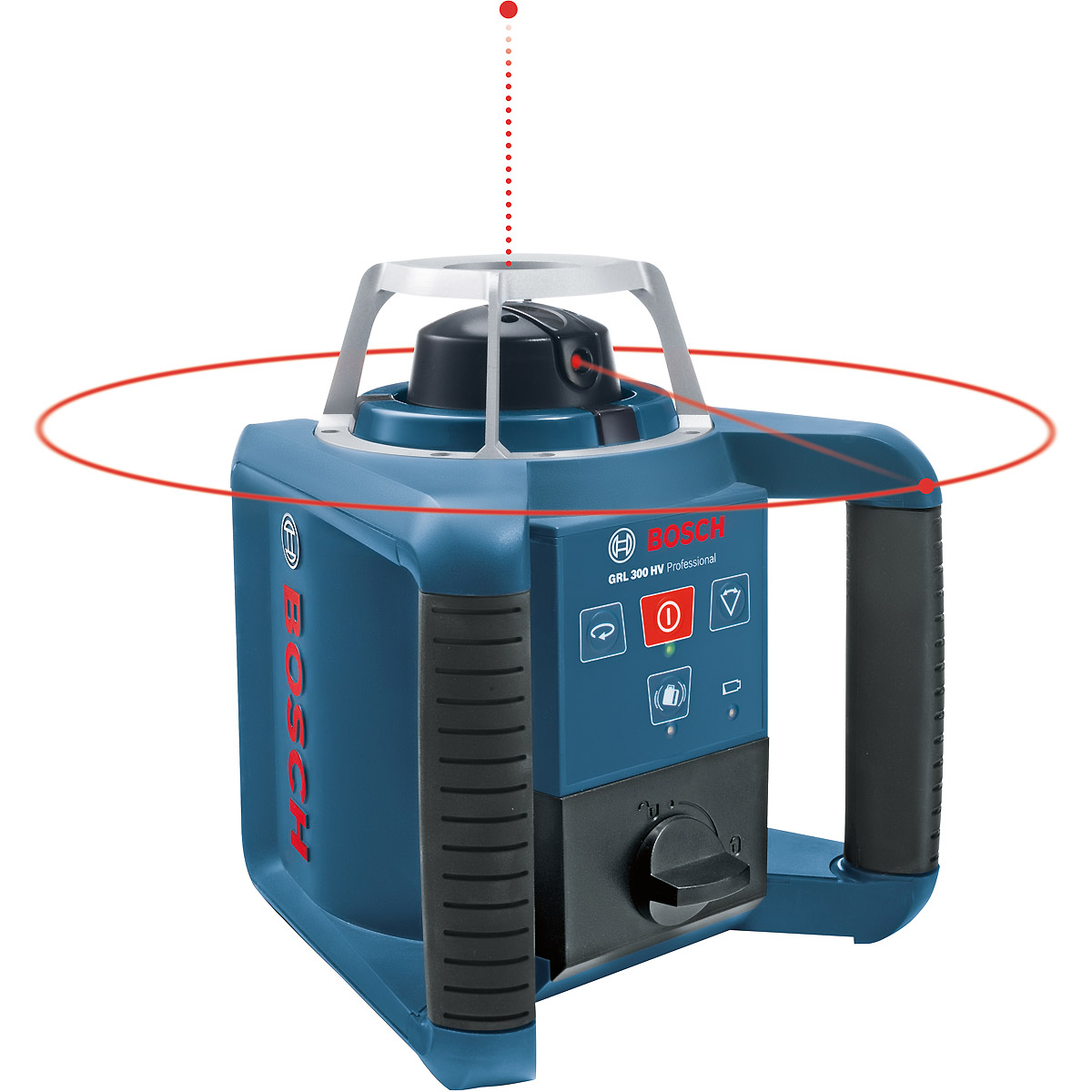 Bosch Rotationslaser GRL 300 HV + LR 45 in L-BOXX