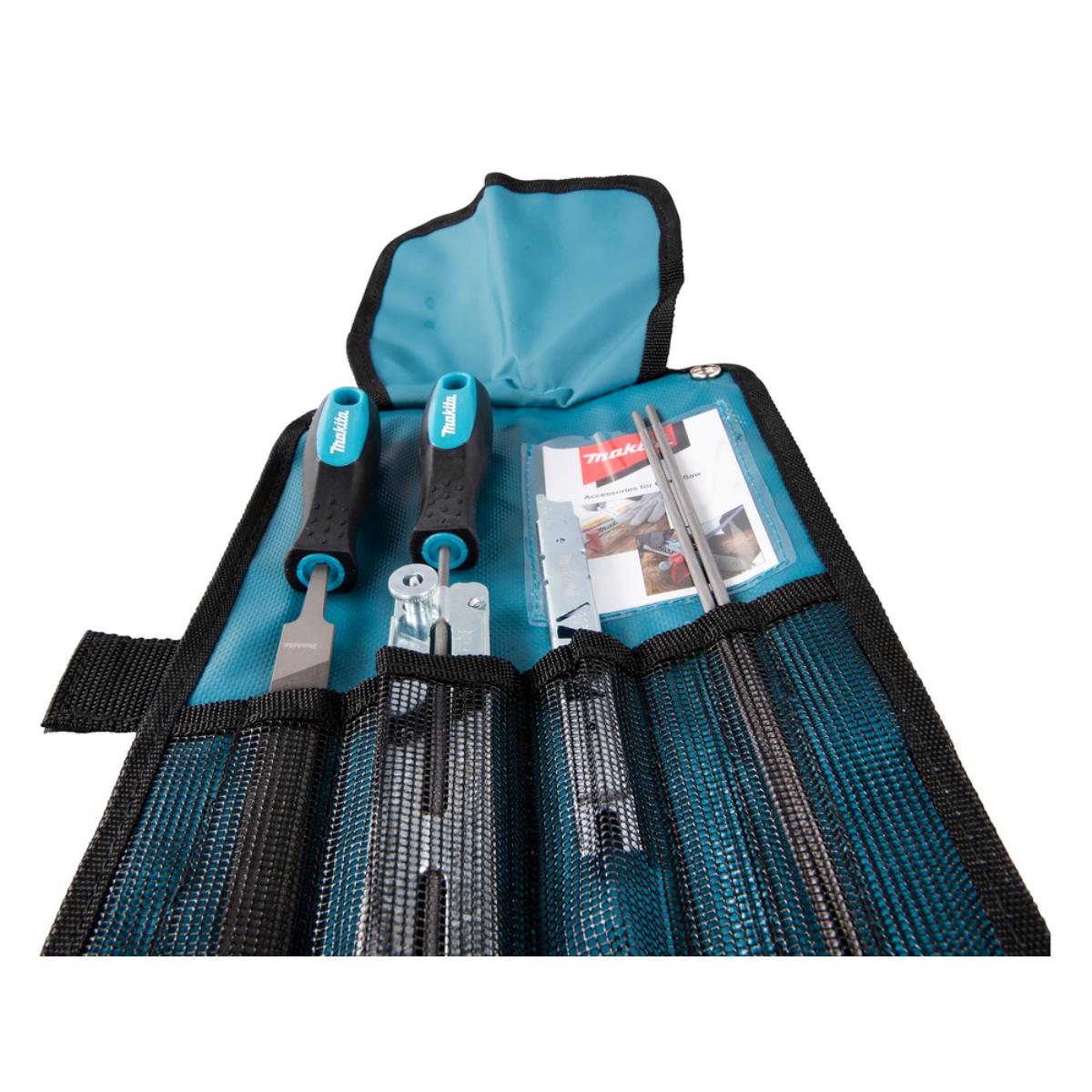 Makita Schärfset Ø 4,0 mm in praktischer Rolltasche - D-72154