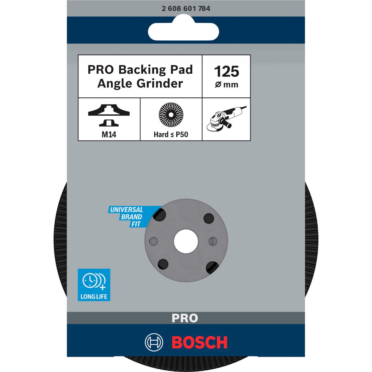Bosch PRO Stützteller 125 mm, M14, hart Stützteller 125 mm, M14, hart