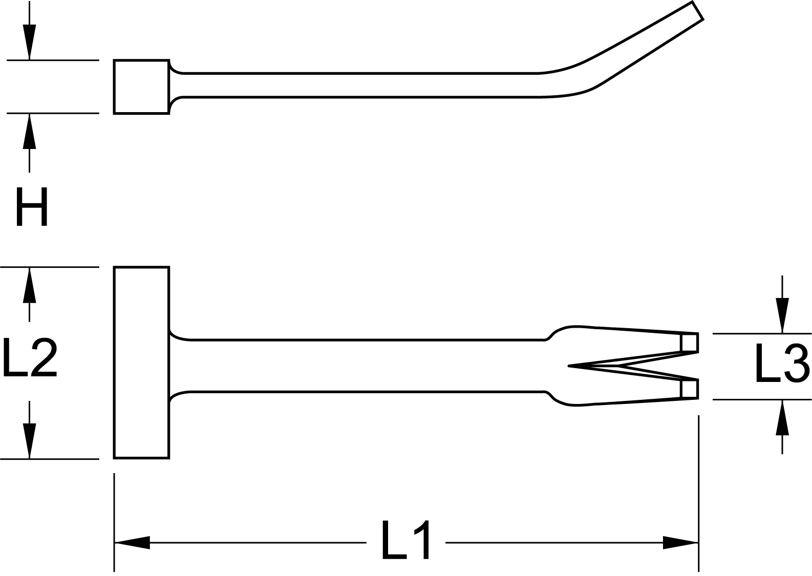 KS Tools BRONZEplus Verschlagöffner 230 mm 
