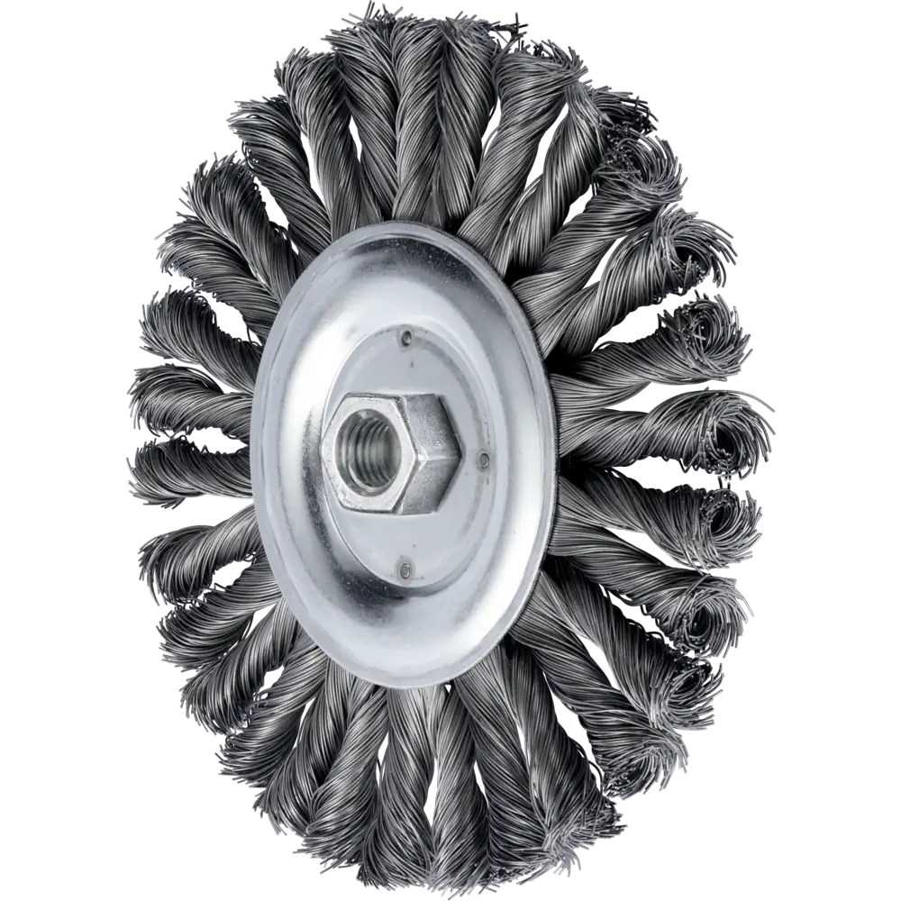 PFERD TOOLS POS COMBITWIST Rundbürste gezopft RBG HD Ø 178x13 mm M14 Stahl-Draht-Ø 0,50mm