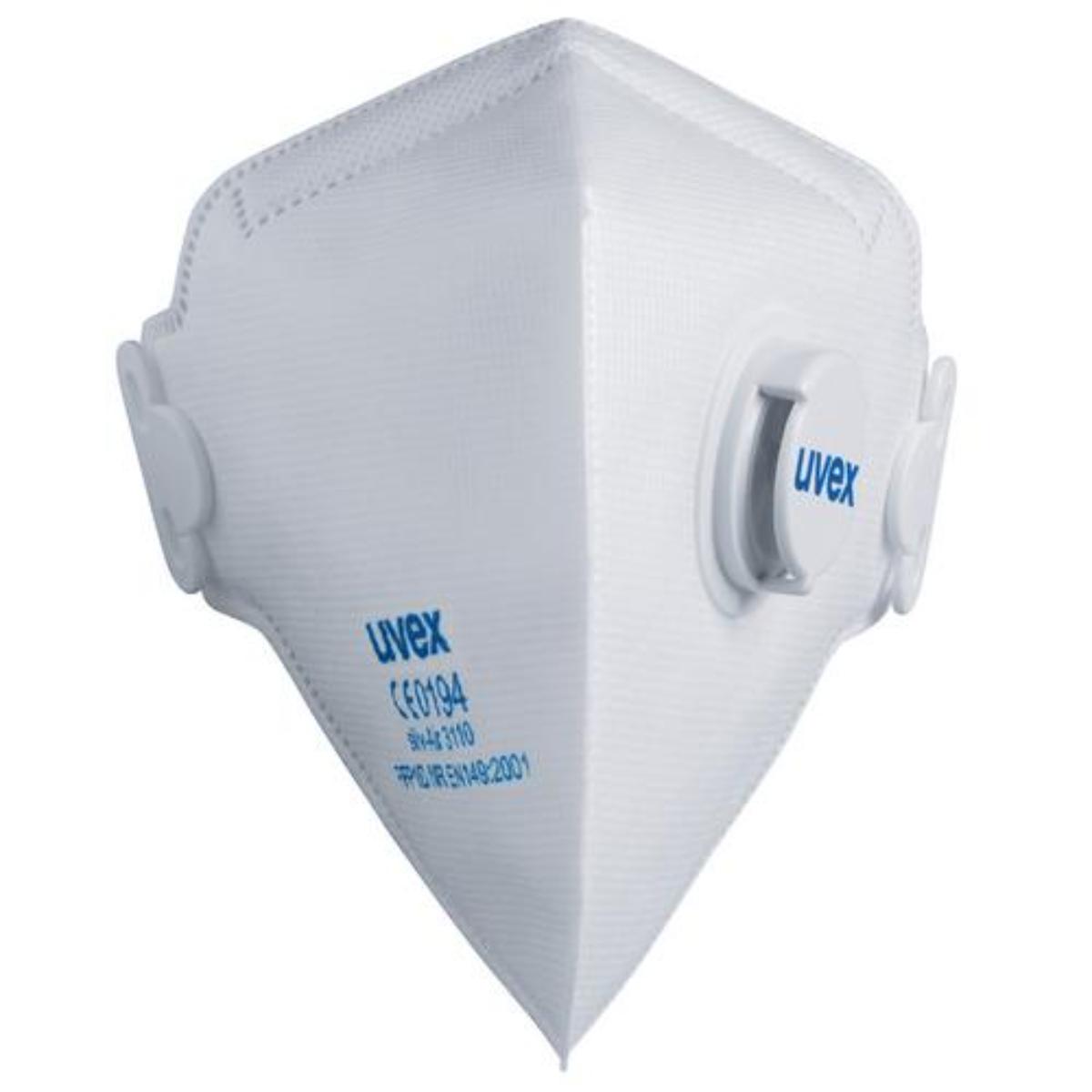 uvex silv-Air c Faltmaske 3110 FFP1 mit Ausatemventil - 3 Stück