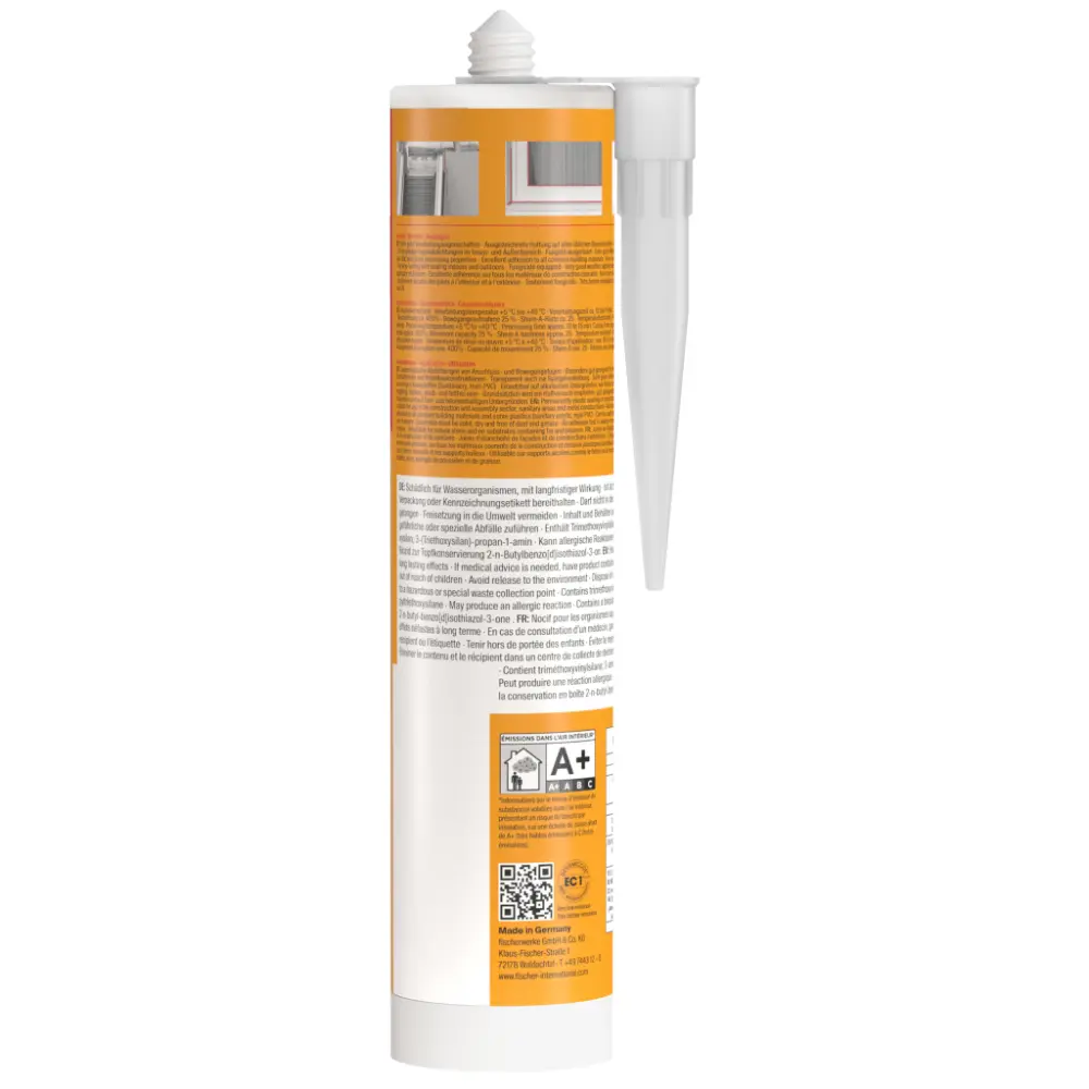 Fischer Bausilikon Construction Pro SI (DBSA) transparent 310 ml