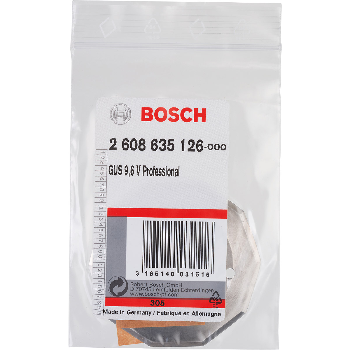 Bosch Obermesser für Blech- und -Universalscheren, für GUS 9.6 V / GUS 12V-300