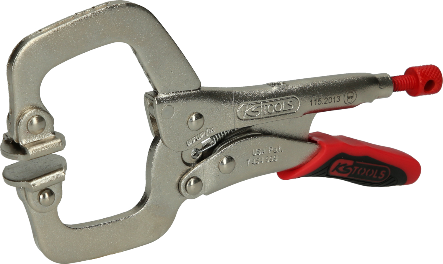 KS Tools Schweiß-Klammer-Gripzange, beweglichen Spannbacken