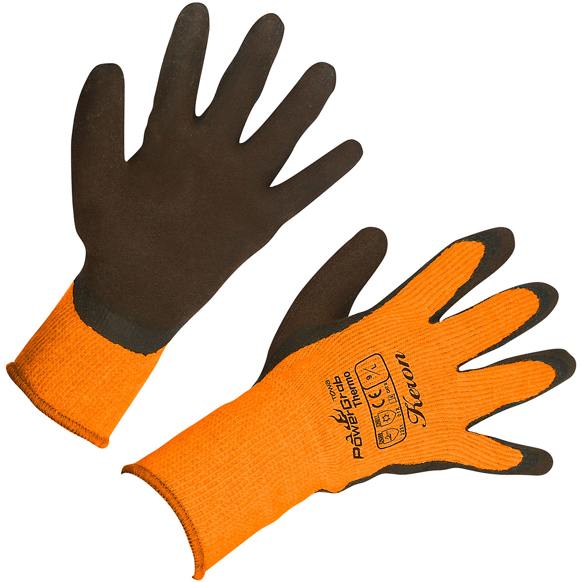 Kerbl Arbeitshandschuhe PowerGrab Thermo Latex mit Acrylfutter