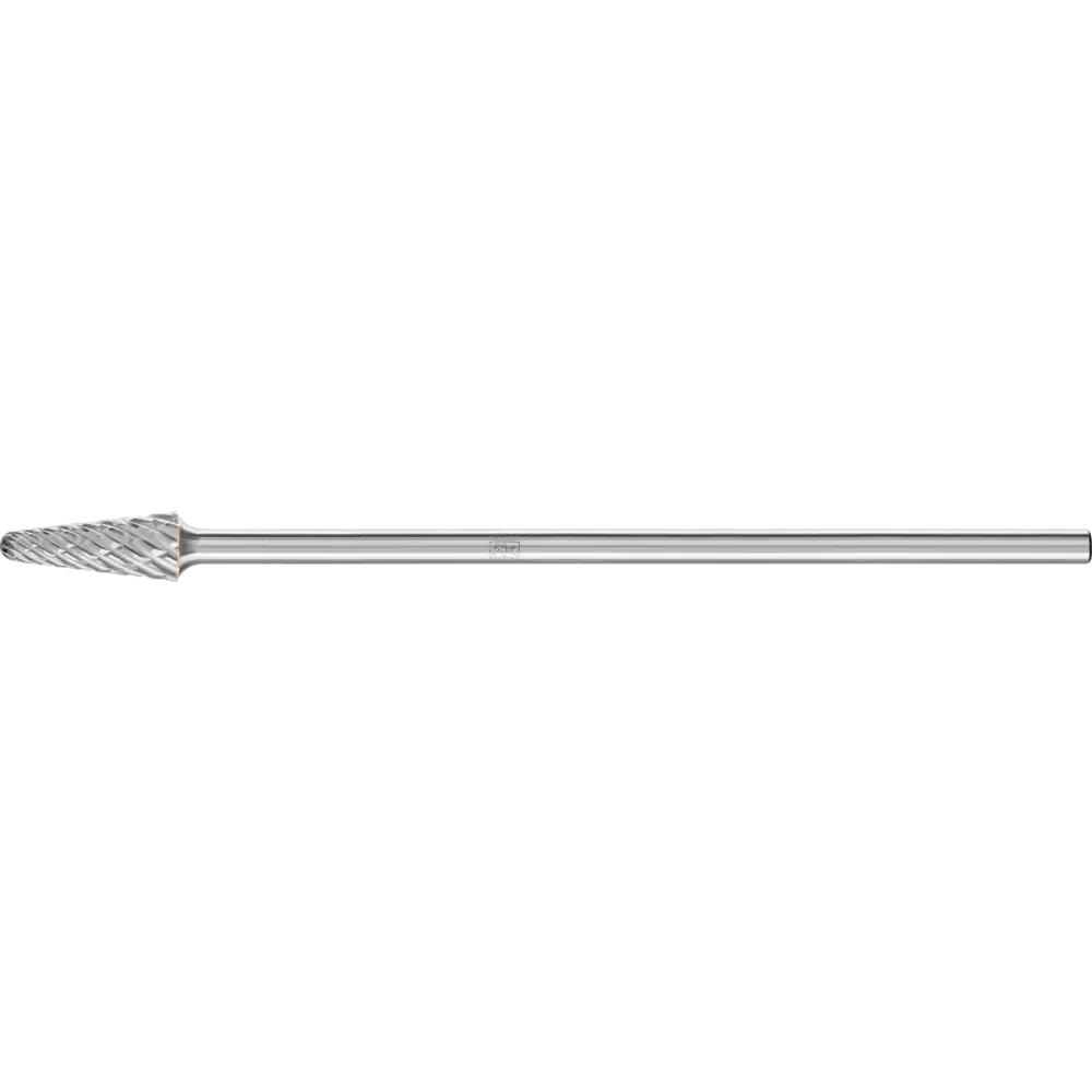 PFERD TOOLS Hartmetall Hochleistungsfrässtift STEEL Rundbogen KEL für Stahl mit Stahllangschaft
