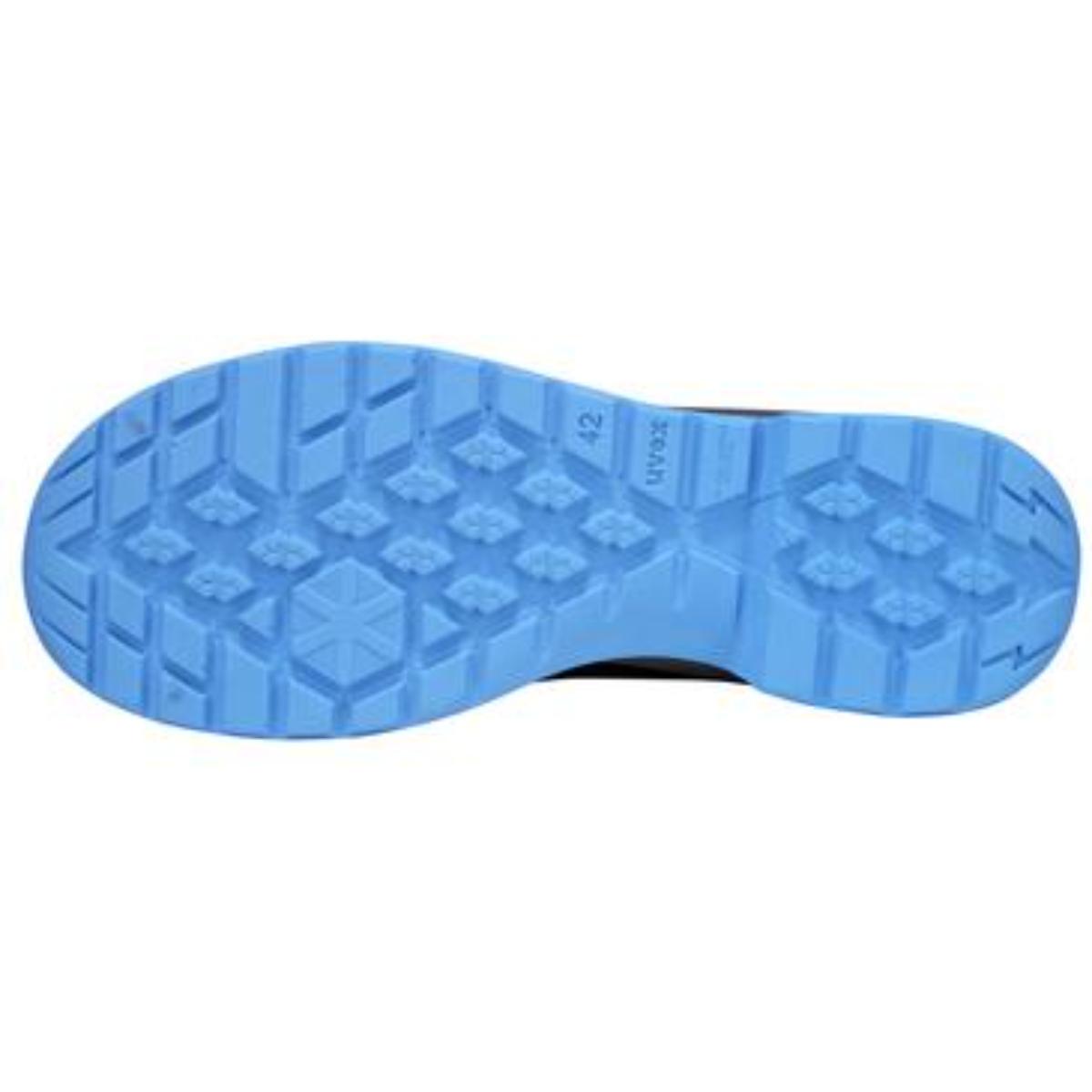 uvex 2 trend Sicherheitsschuh Sandalen S1P blau-schwarz