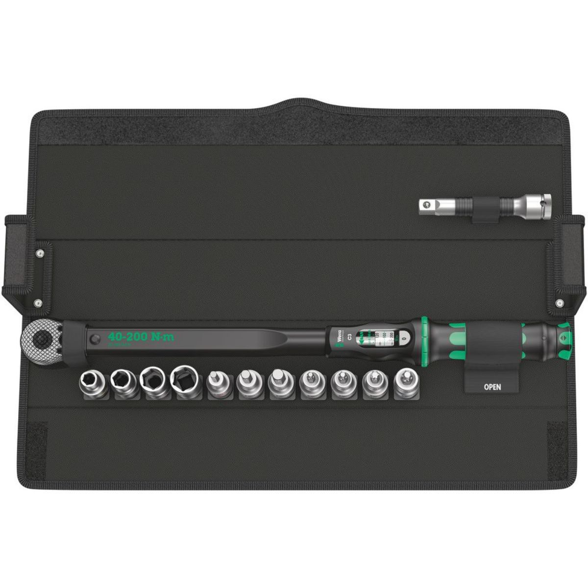 Wera Click-Torque C 3 Set 1, 40-200 Nm, 13-teilig