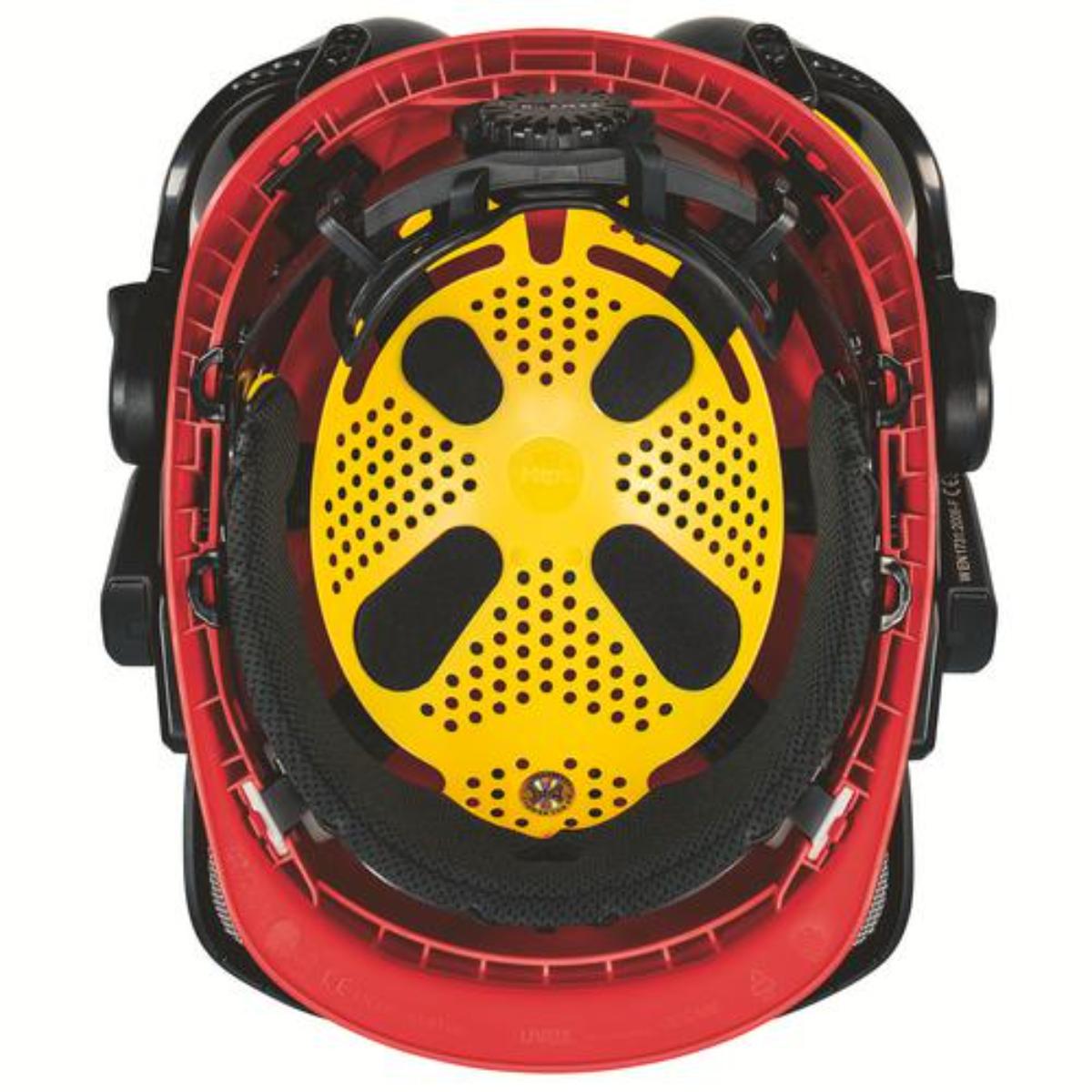 uvex pheos forestry Mips Schutzhelm rot