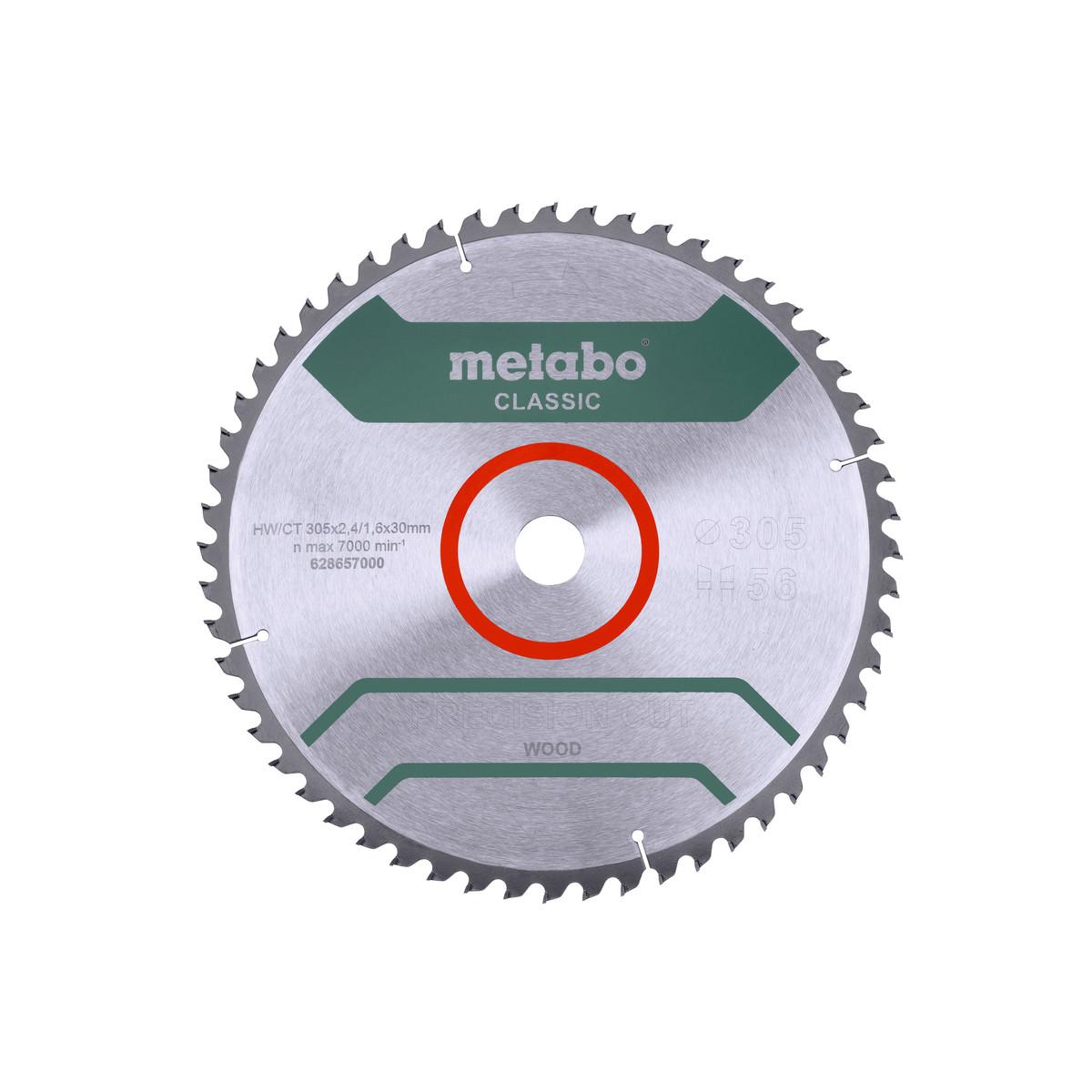 Metabo Sägeblatt precision cut wood - classic WZ 5°neg - Blister