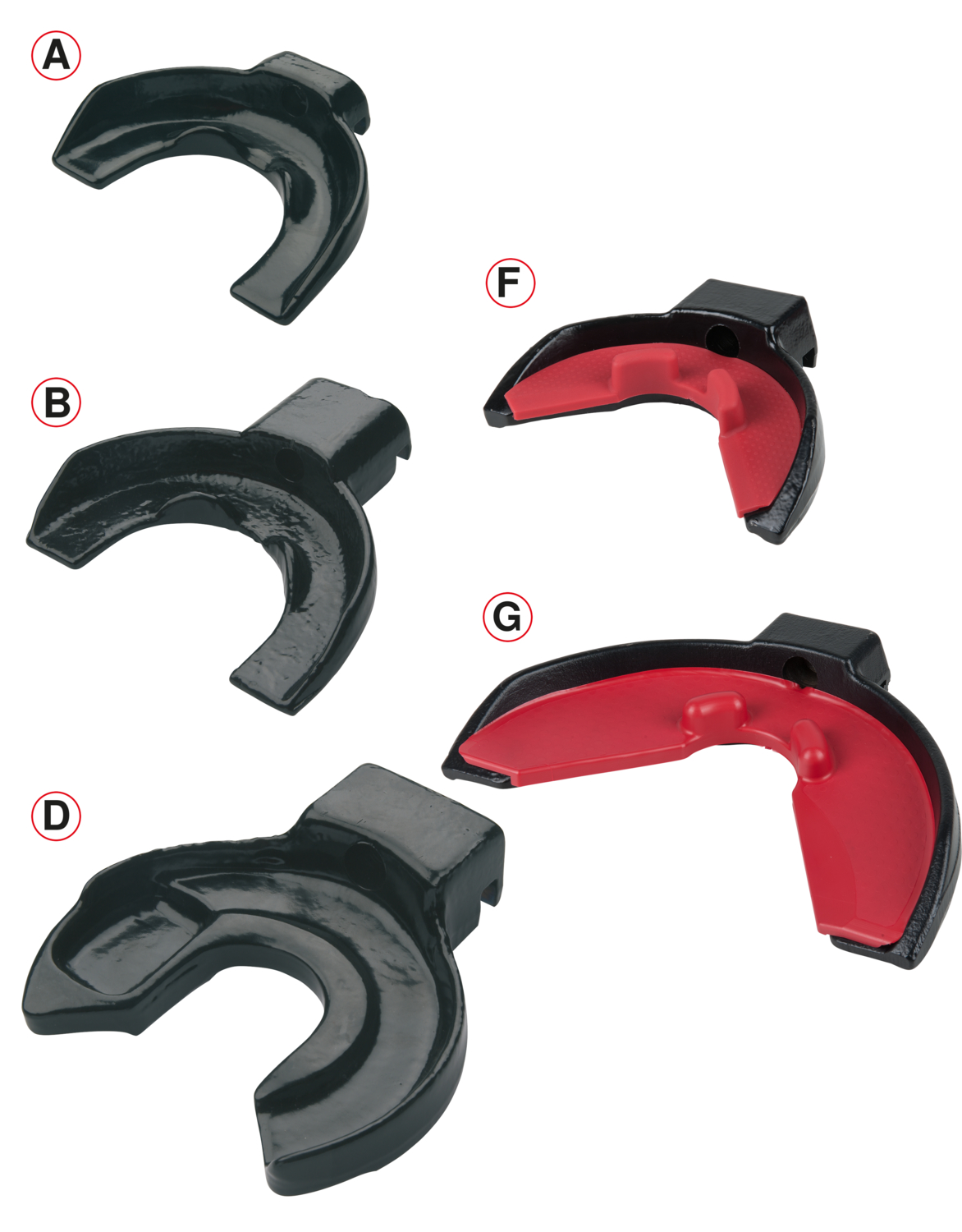 KS Tools Standard-Federhalter mit Schutzeinlage, Ø 80,0 - 200,0 mm