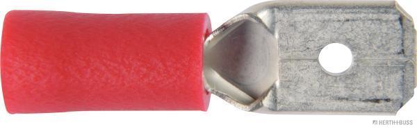 HERTH&BUSS Quetschverbinder 0,8 mm, DIN 46245 Flachstecker