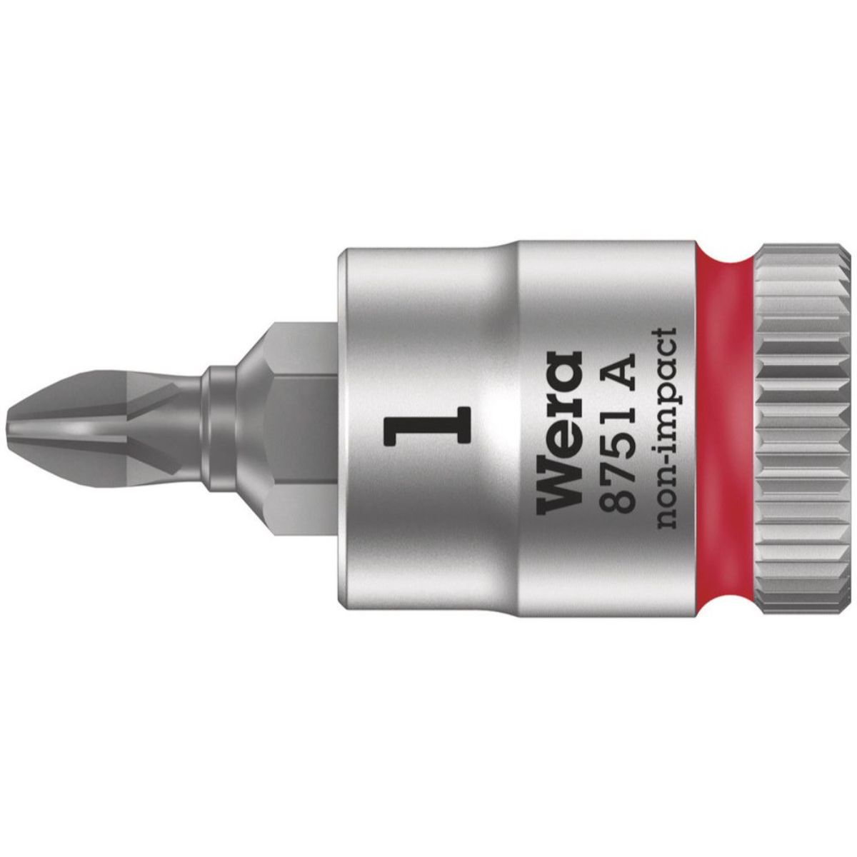 Wera 8751 A Phillips Zyklop Bitnuss mit 1/4"-Antrieb
