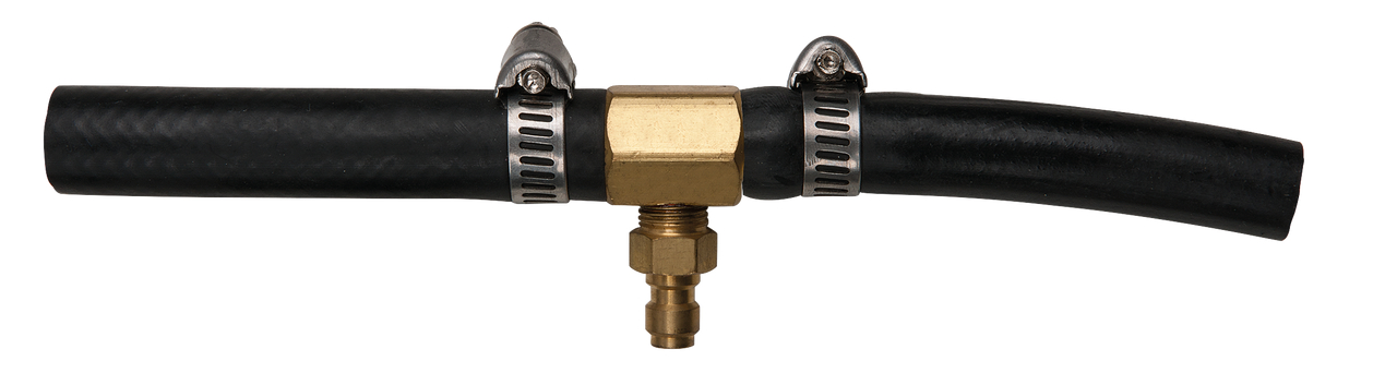 KS Tools Adapterschlauch für kleines Schrader Ventil 5/16"x32 UNF Innengewinde und 1/4" Schlauchansc