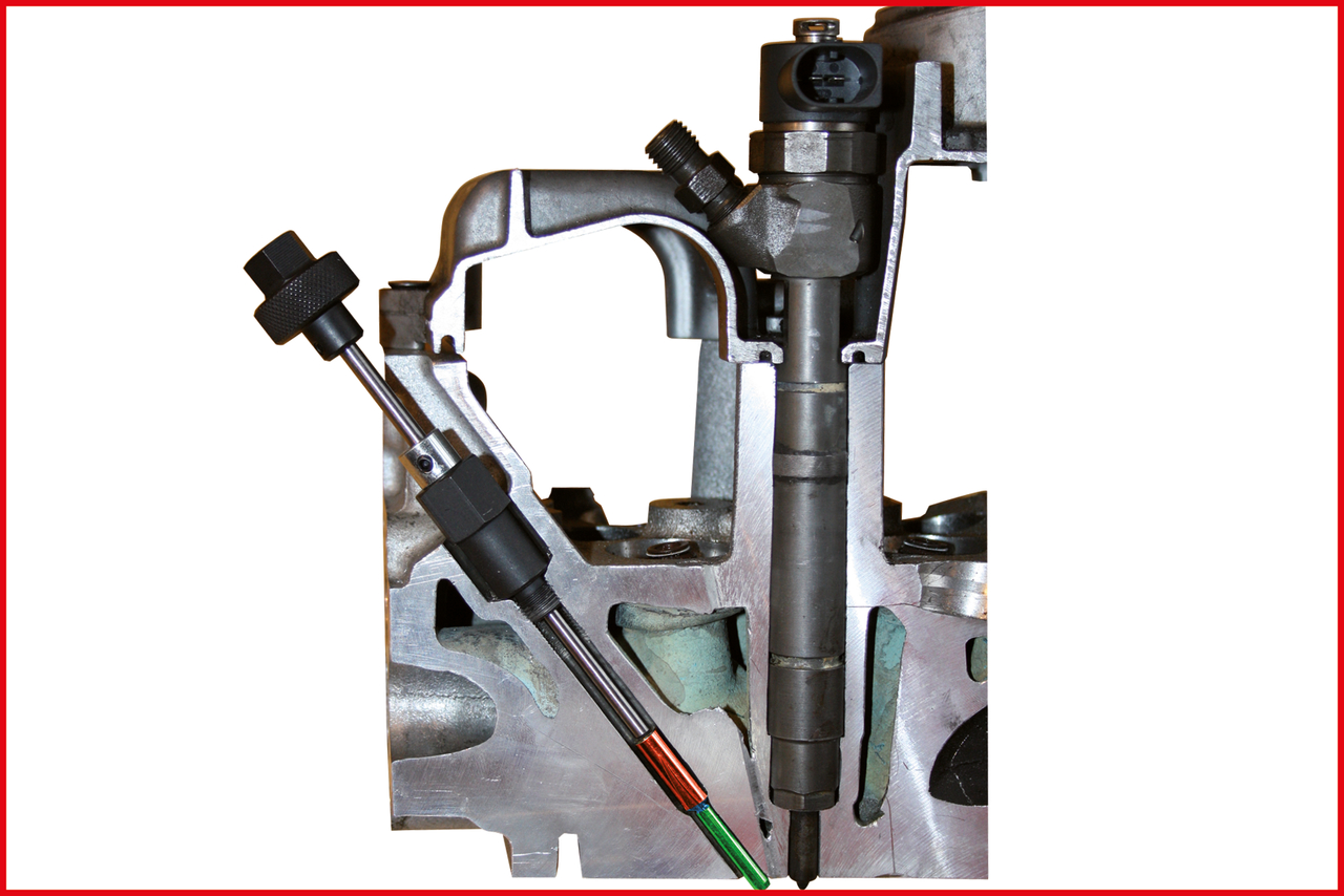 KS Tools 3in1 Glühkerzen-Reibahle M10 x 1,25