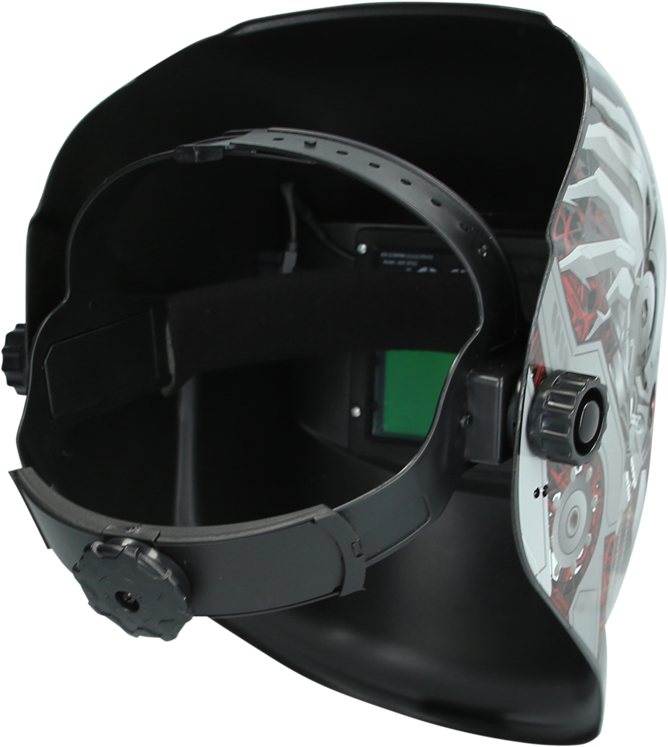 KS Tools Schweißer-Schutzhelm, Steel Design