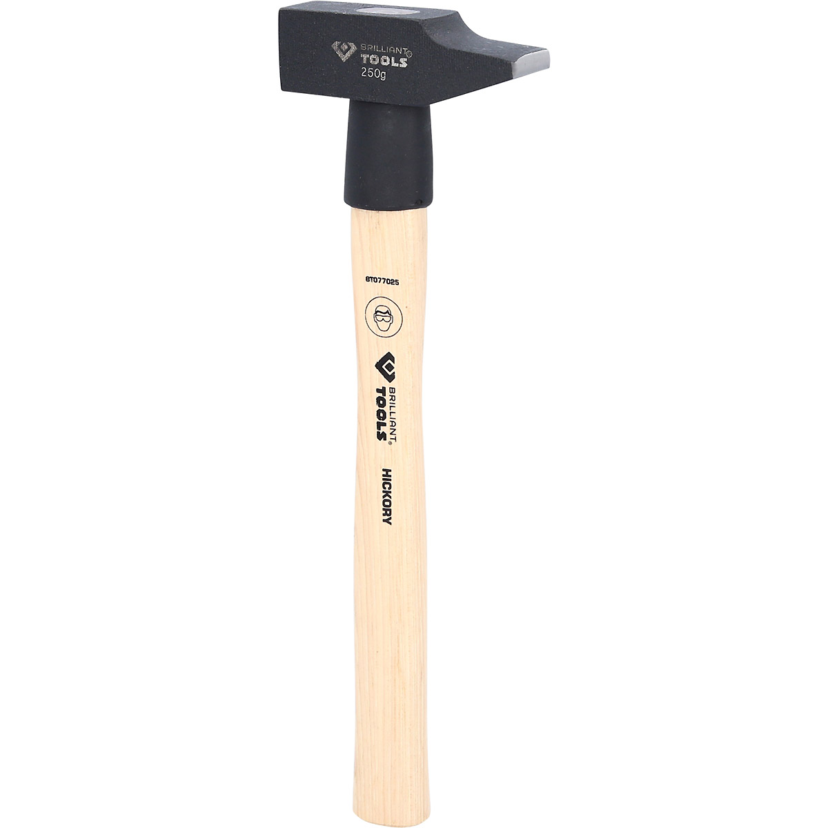 Brilliant Tools Schlosserhammer mit Hickory-Stiel, französische Form