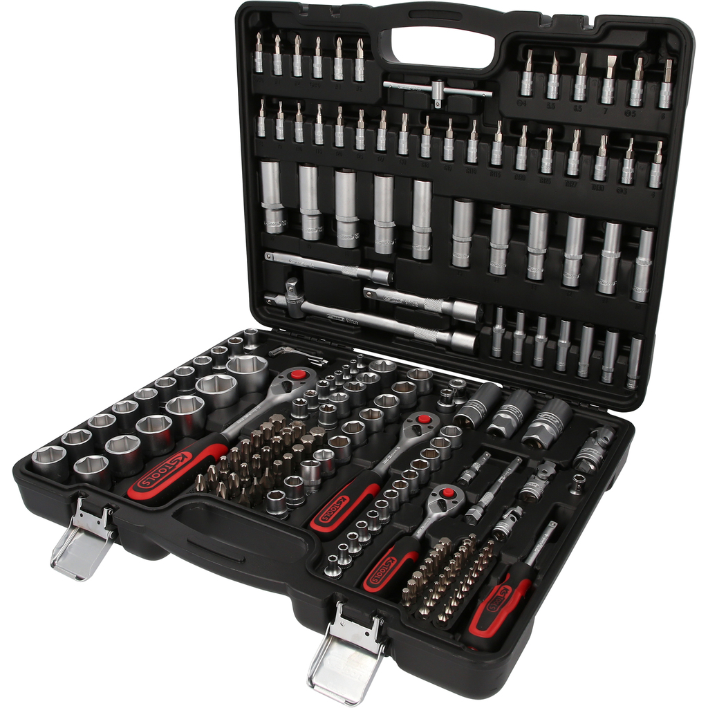 KS Tools 1/4"+3/8"+1/2" Steckschlüssel-Satz, 179-tlg