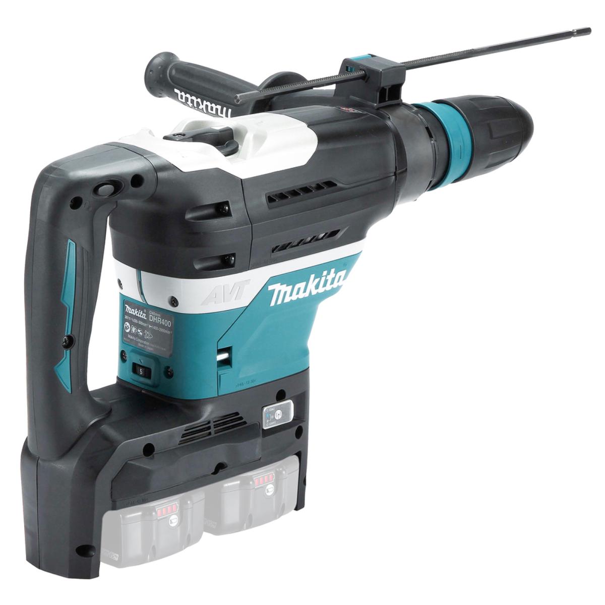 Makita Akku-Kombihammer 2x18V - SDS-MAX - 40 mm - 8,0 J - DHR400ZKUN