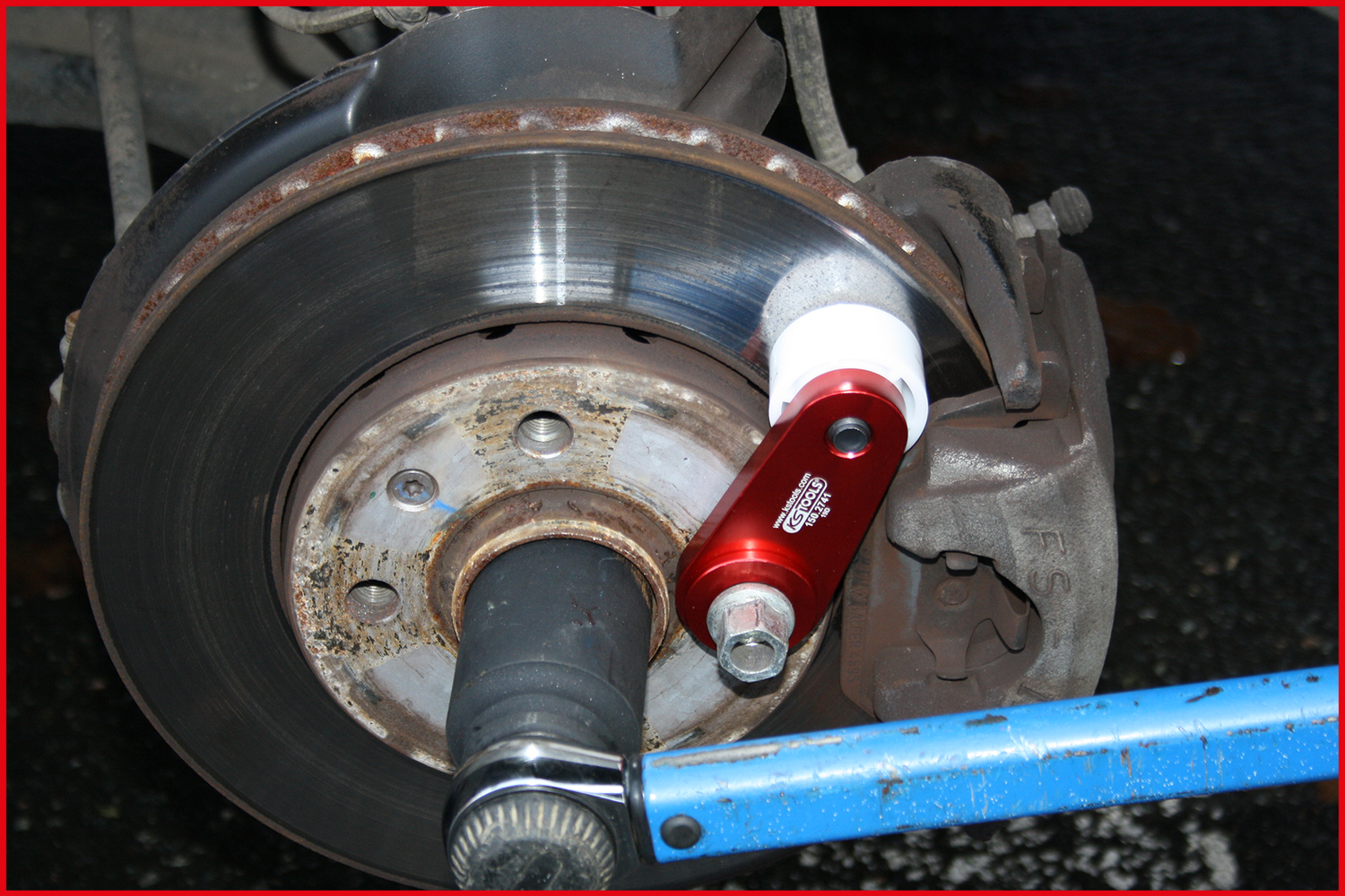 KS Tools Radnabengegenhalter-Satz, 6-tlg