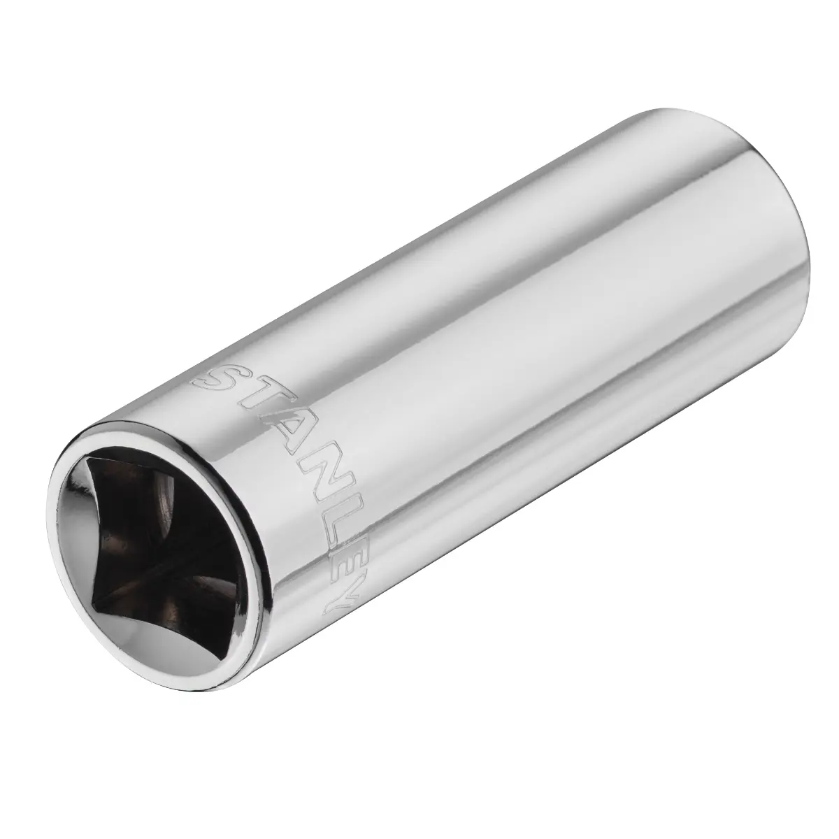 STANLEY 1/2 Zoll Zündkerzenschlüssel 16 mm mit MaxiDrive-Profil