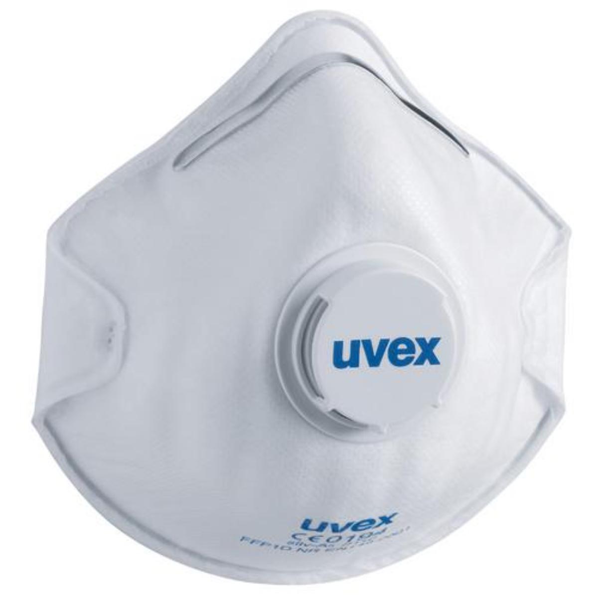 uvex silv-Air c Atemschutzmaske silv-Air c FFP1 mit Ausatemventil - 3 Stück