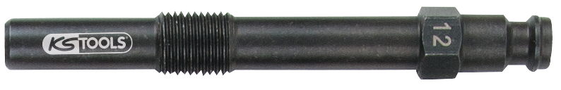 KS Tools Glühkerzen Adapter, M10x1,0 mit Außengewinde, Länge 83 mm
