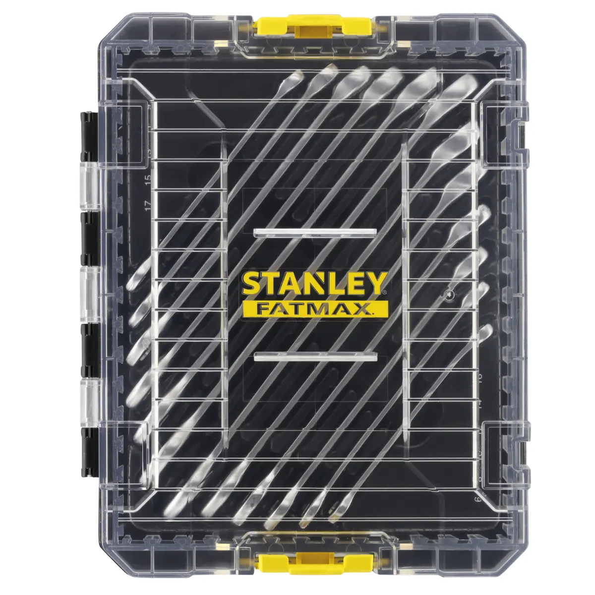 STANLEY FATMAX STAK Ringmaulschlüssel-Set 12-teilig im mittelgroßen STAK Koffer