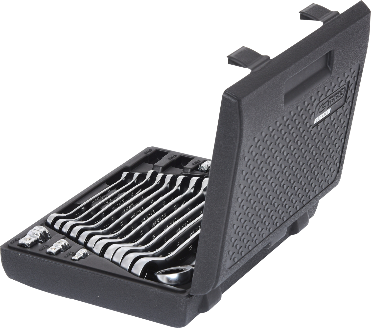 KS Tools GEARplus Ratschenringmaulschlüssel-Satz, umschaltbar,16-tlg