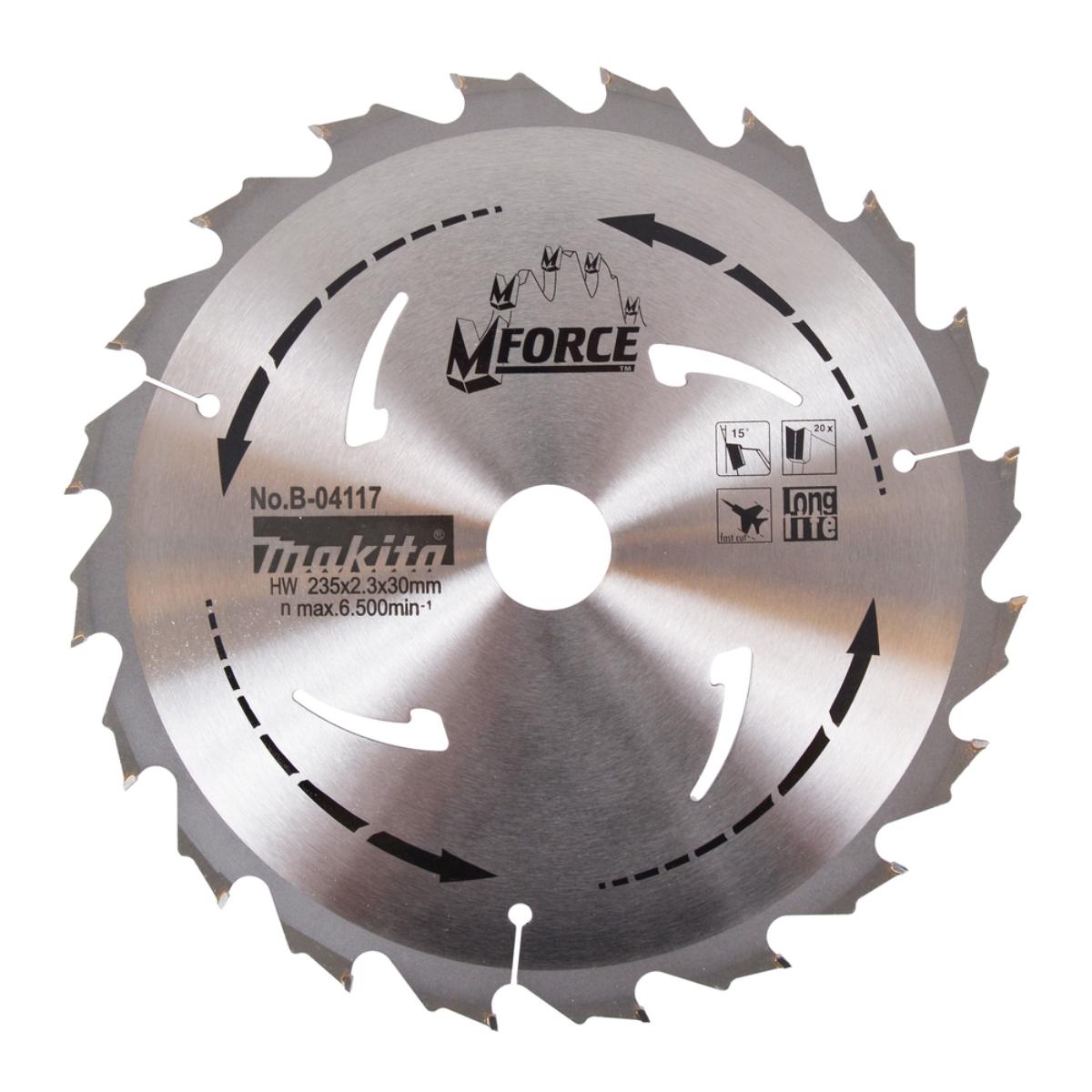 Makita M-FORCE Sägeblatt 235mmx  20Z für 5903R - Holz - B-04117