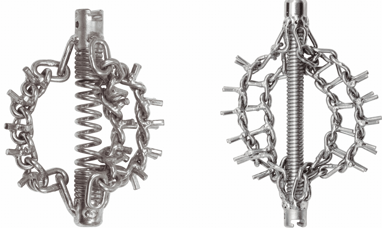 KS Tools Kettenschleuderkopf mit Spike-Kette