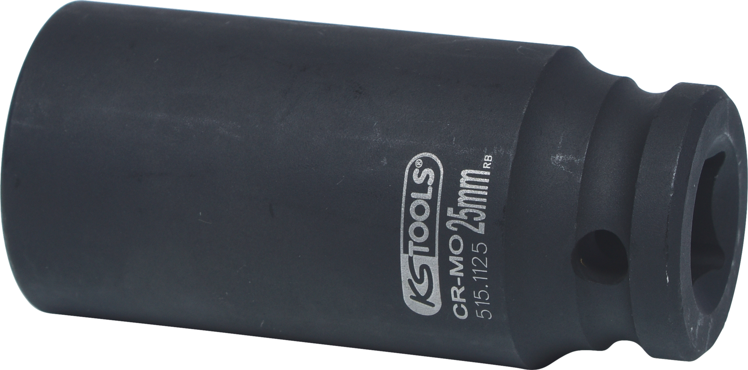 KS Tools 1/2" Sechskant-Kraft-Stecknuss, lang
