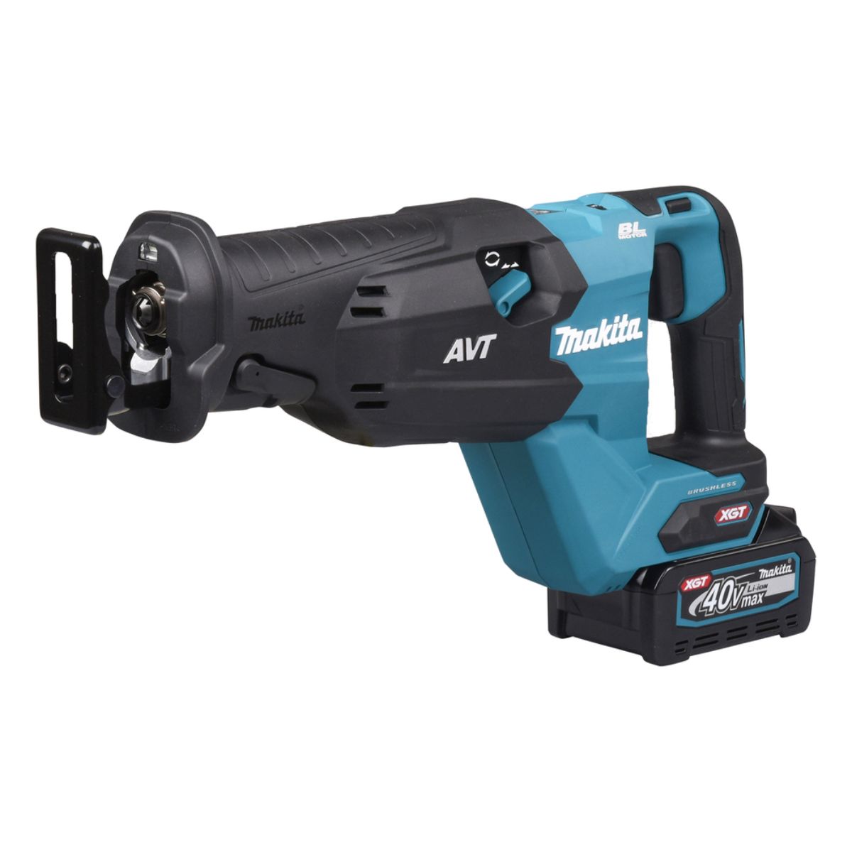 Makita Akku-Reciprosäge 40V max. / 4,0 Ah, 2 Akkus + Ladegerät im Transportkoffer JR002GM201