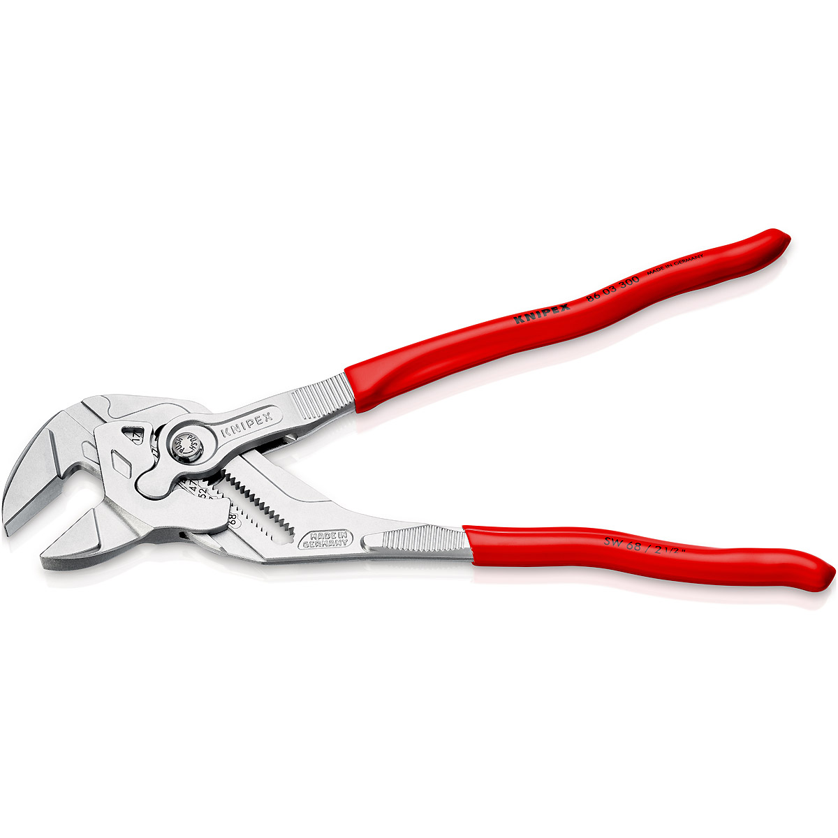 KNIPEX Zangenschlüssel verchromt