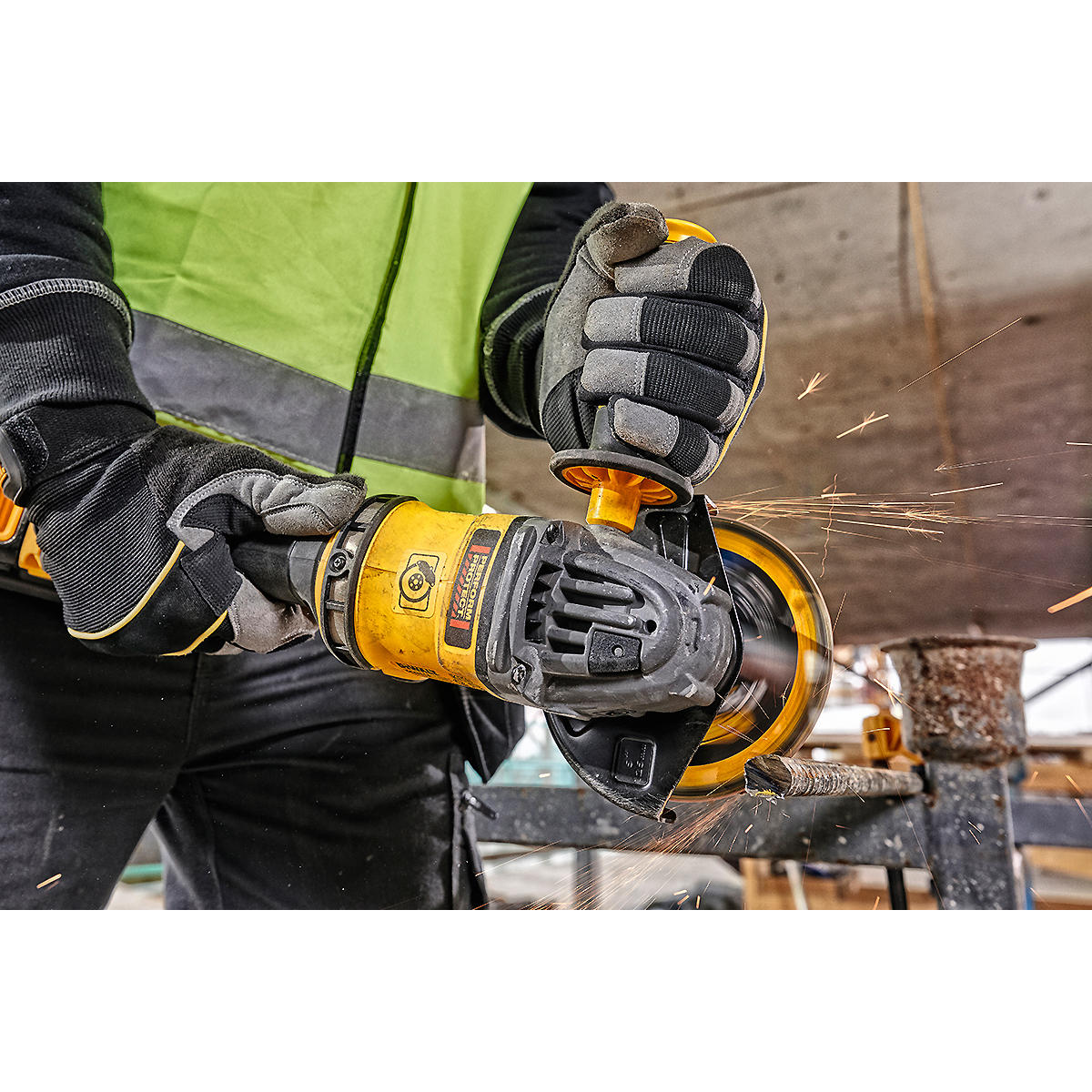 DEWALT Akku-Winkelschleifer 54V 125mm Basisversion