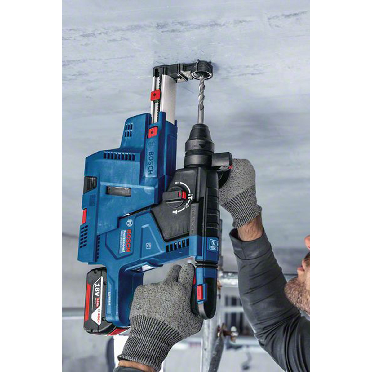 Bosch Akku-Bohrhammer mit SDS plus GBH 18V-24 C Solo