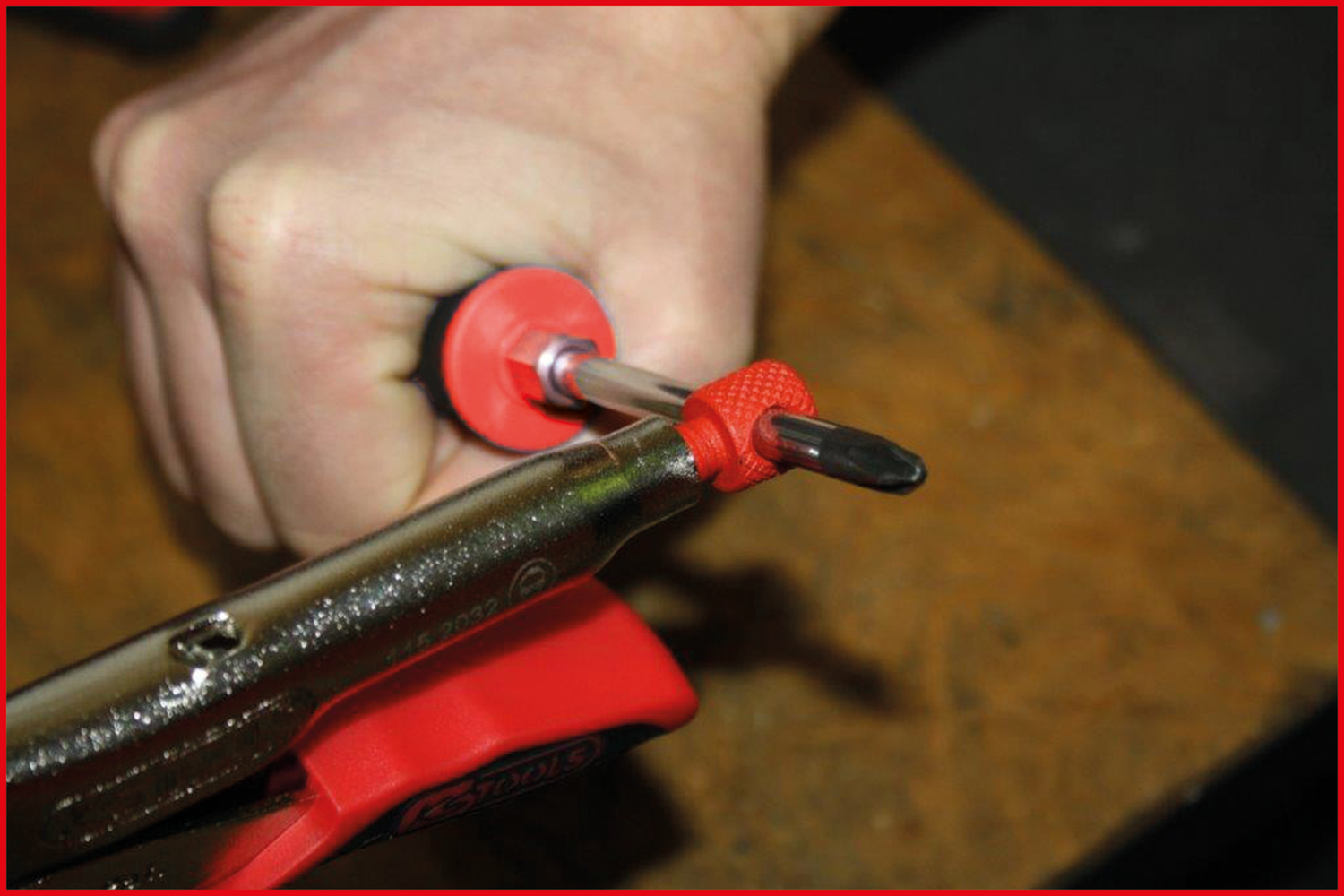 KS Tools Gripzange mit Easy-Release