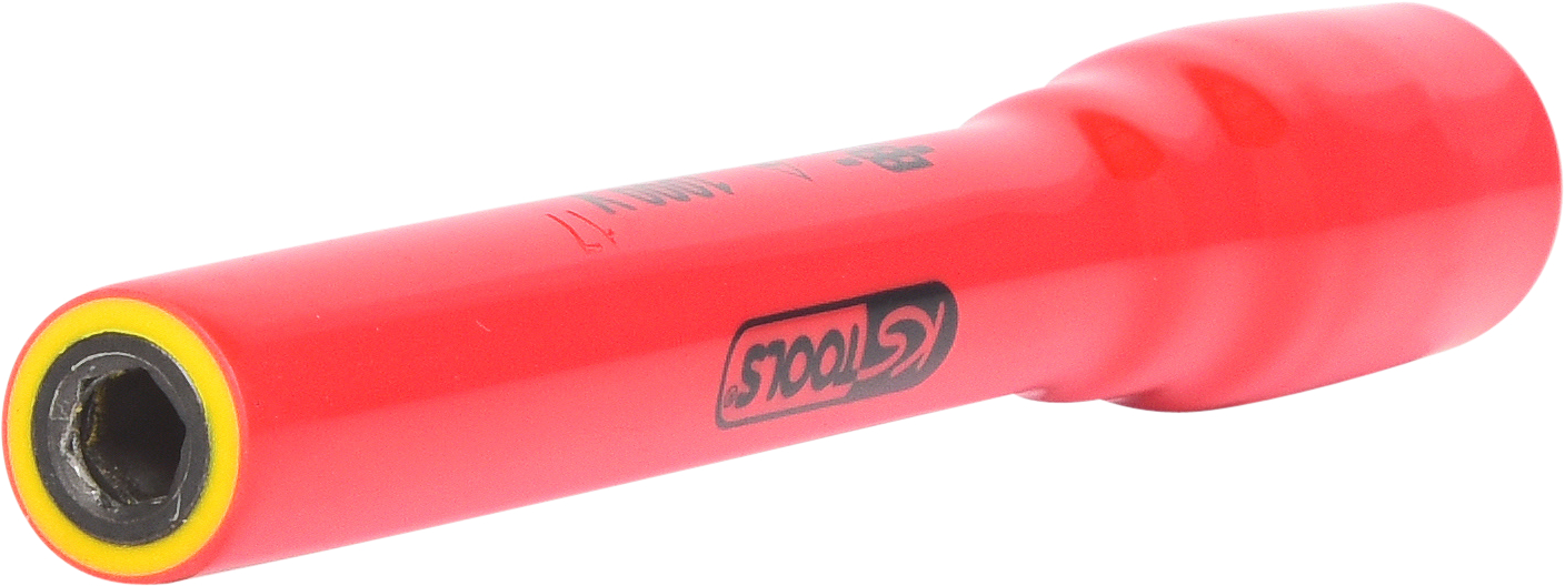 KS Tools 3/8" Bithalter mit Schutzisolierung