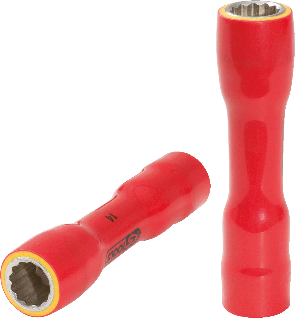 KS Tools 3/8" Stecknuss mit Schutzisolierung, XL