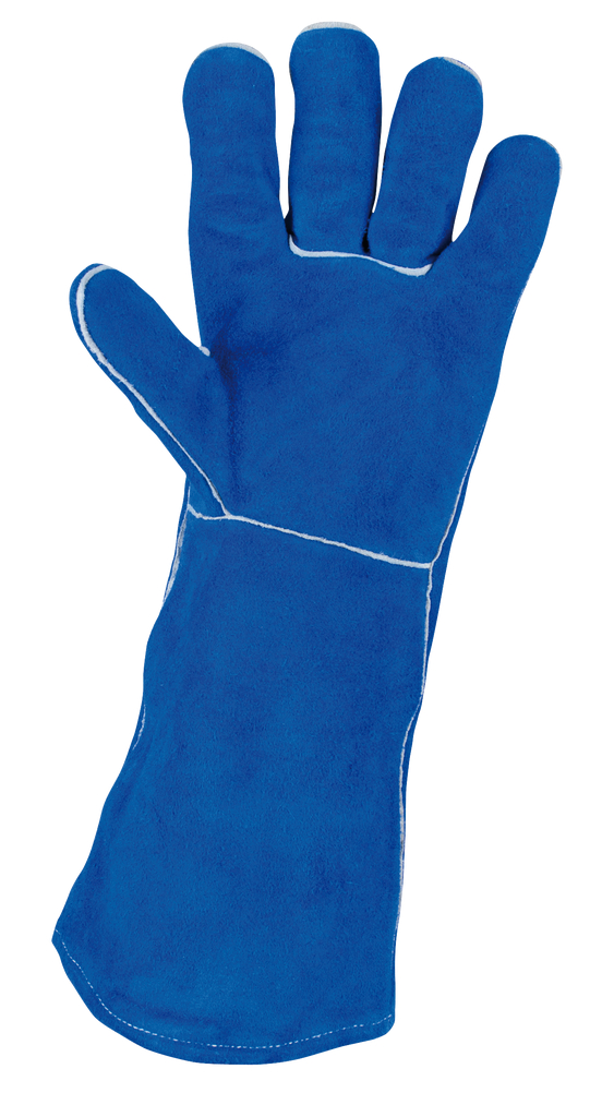 KS Tools Schweißer-Lederhandschuhe lang