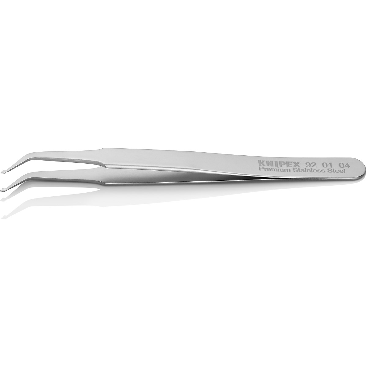 KNIPEX SMD Präzisionspinzette Edelstahl angewinkelt