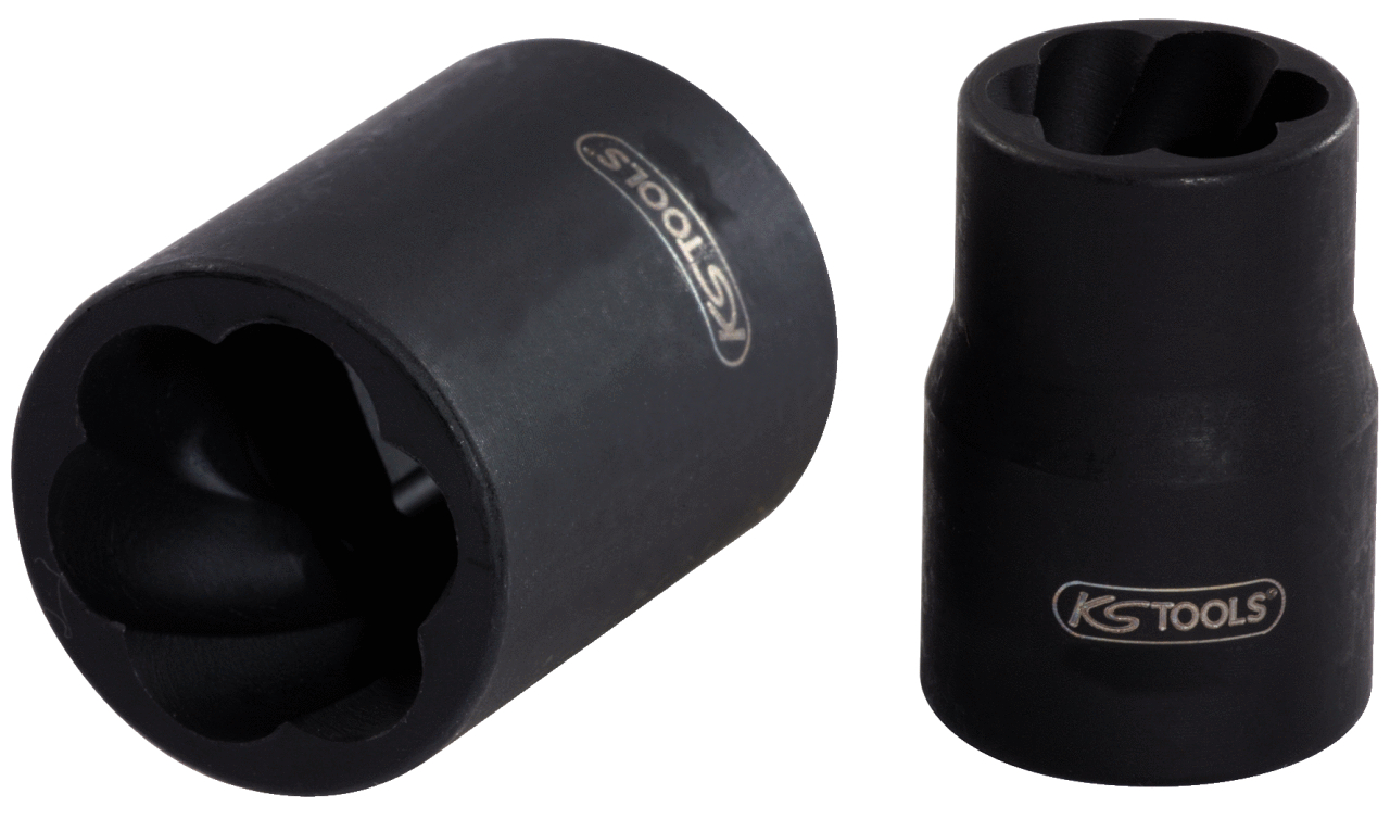 KS Tools 3/8" Spiral-Profil-Kraft-Stecknuss