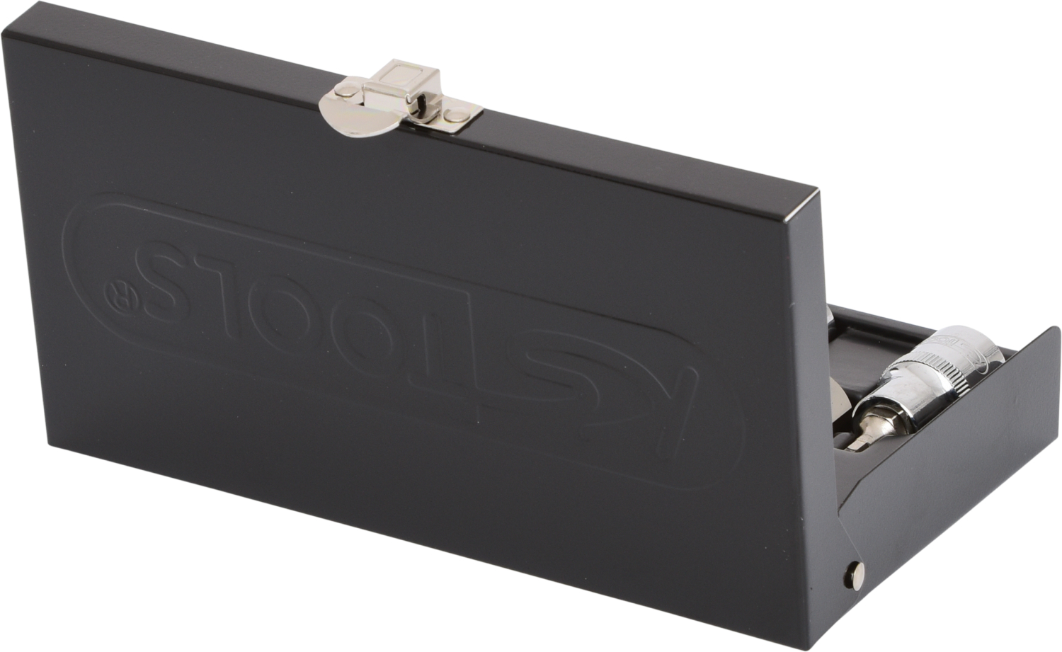 KS Tools 1/2" CHROMEplus Bit-Stecknuss-Satz Innensechskant, 9-tlg 4-17mm,kurz