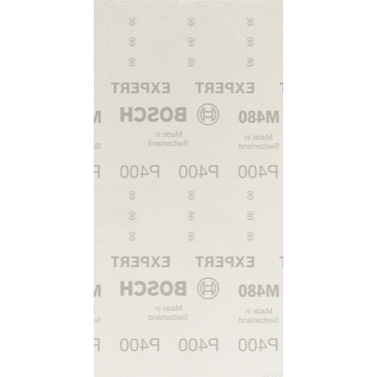 Bosch EXPERT M480 Schleifnetz für Schwingschleifer, 115 x 230mm, 10-tlg., K400