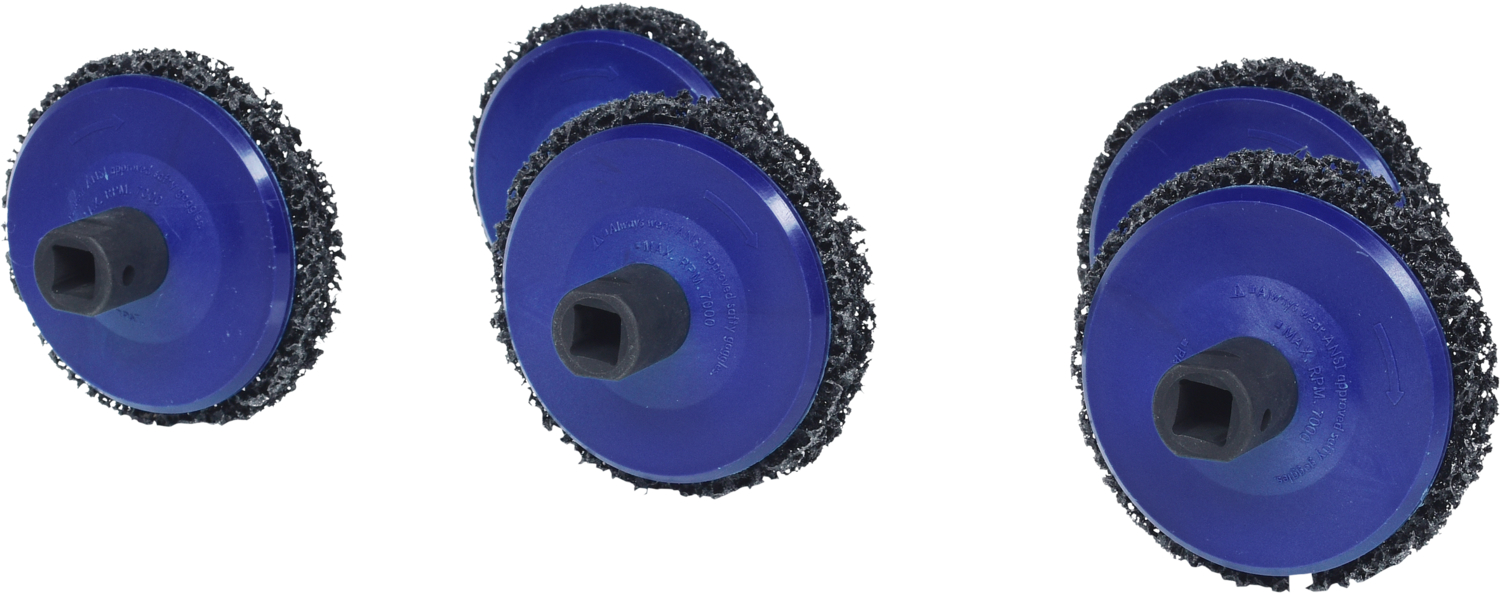 KS Tools Radnabenschleifer-Satz, Ø 105 mm, 5-tlg