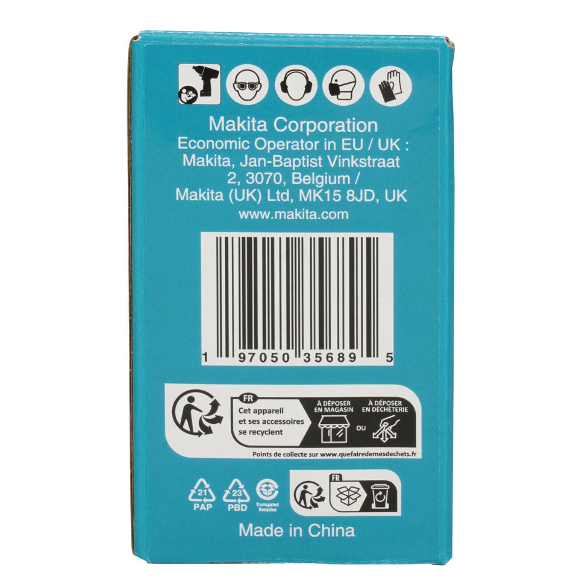 Makita Schlagnuss 1 Zoll - inkl. O-Ring und Stift - CR-MO