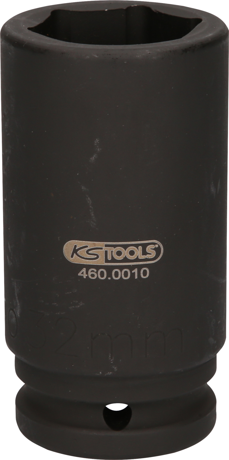 KS Tools 3/4" Achsmuttern-Schlüssel, 6-kant, lang, 32mm