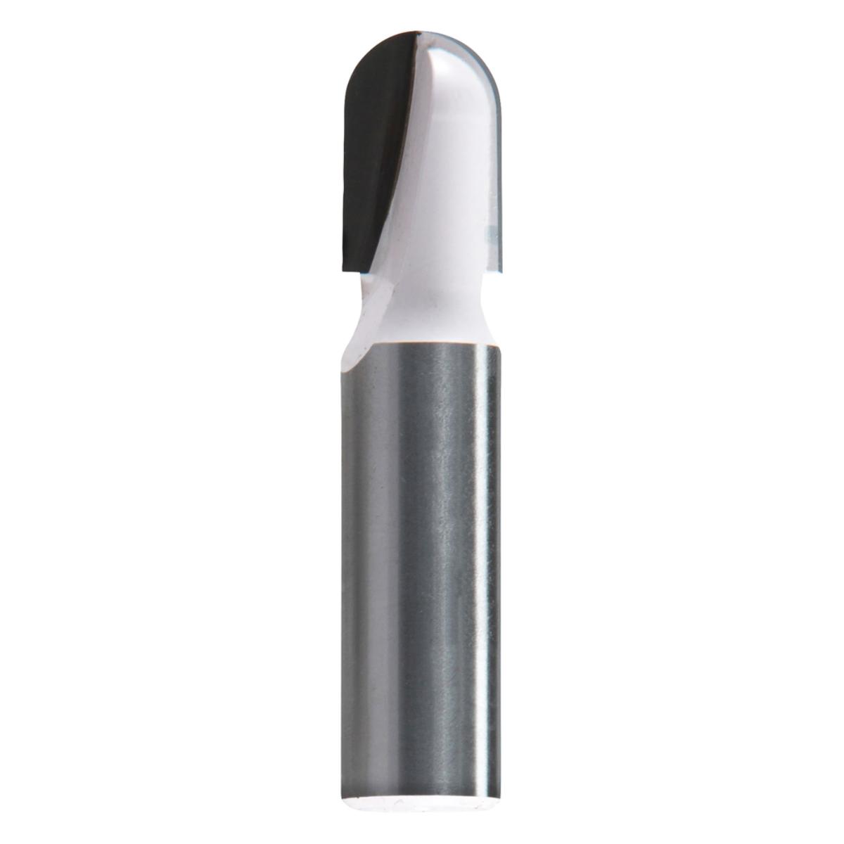 Makita Wasserrinnenfräser 12,7 mm Ø 8 mm Schaft, 19 mm Arbeitslänge, 51 mm Gesamtlänge, R1= 6,35 mm