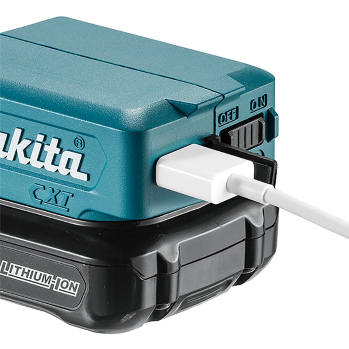 Makita Akku-USB Adapter CXT 10,8V-12V max, Li-ion